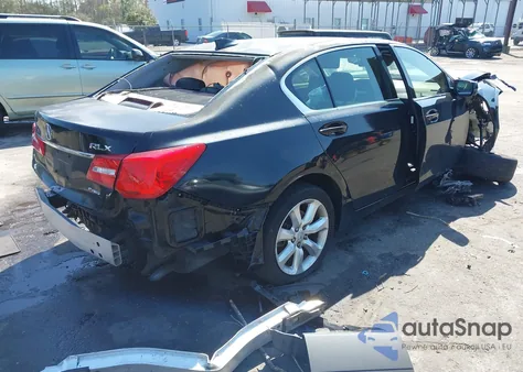 2014 Acura Rlx z USA, uszkodzony, nr VIN JH4KC1F3XEC003239